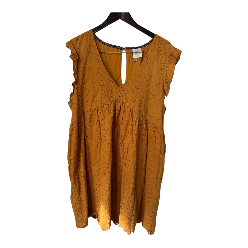 Knox Rose Mustard Midi Dress - Picture 2 of 7